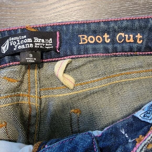 Volcom Fillmore Bootcut Jeans size 9 NWT - Picture 4 of 5